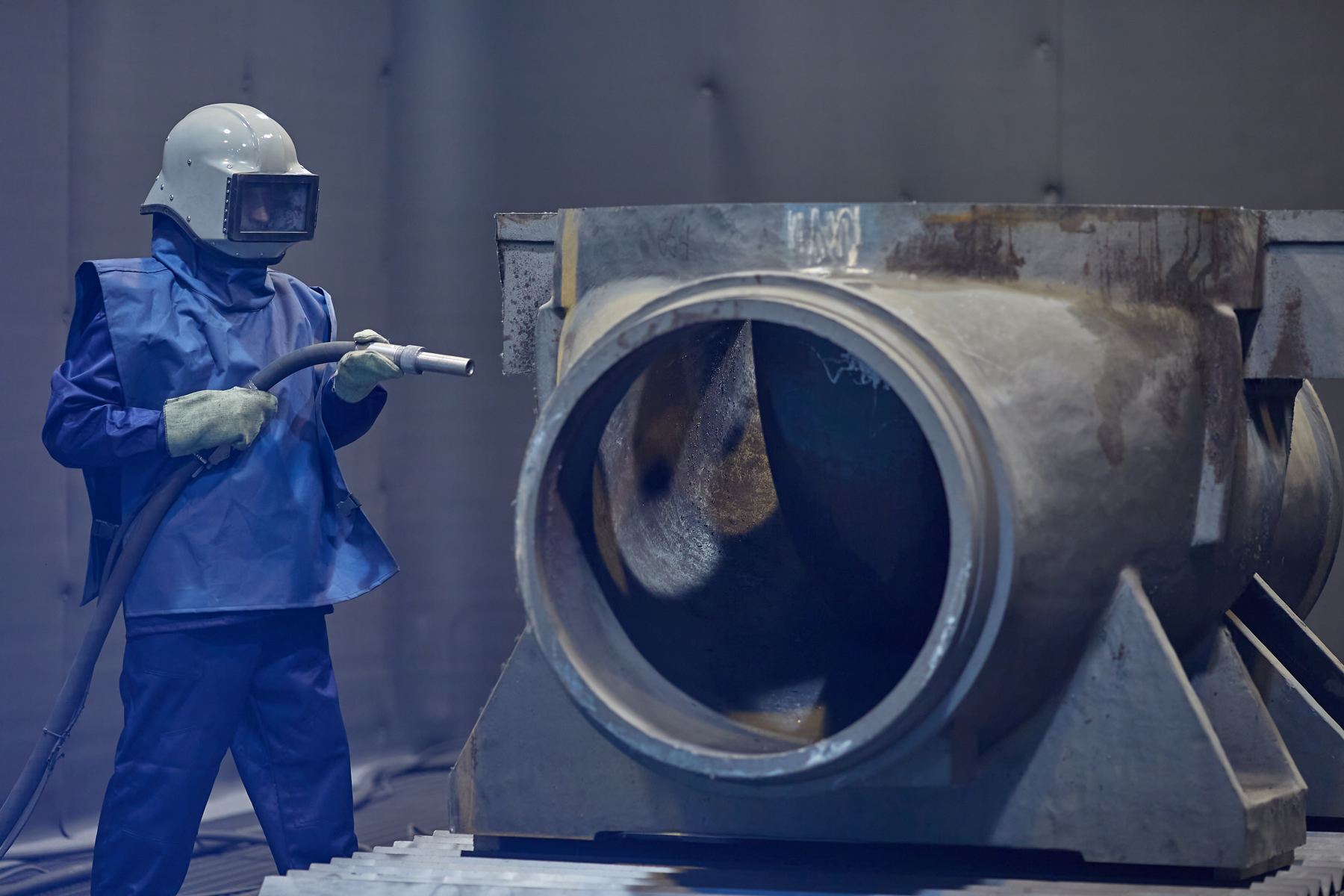 Dry Ice Blasting for Industrial Equipment